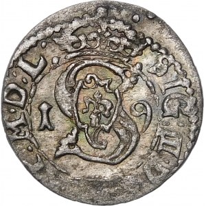 Zikmund III Vasa, Shelrogue 1619, Vilnius - velký monogram - není vepsáno