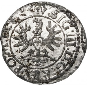 Zygmunt III Waza, Szeląg 1624, Wilno – Orzeł – rzadki i piękny