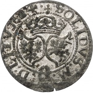 Zygmunt III Waza, Szeląg 1624, Wilno – 2xdata – rzadki