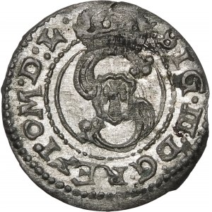Žigmund III Vasa, Shelly 1625, Vilnius - REZ IO error - vzácny a krásny