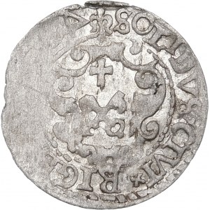 Žigmund III Vasa, 1604 Riga - otočený 4 - vzácny