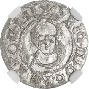 Zygmunt III Waza, Szeląg 1609, Ryga – 609 – piękny