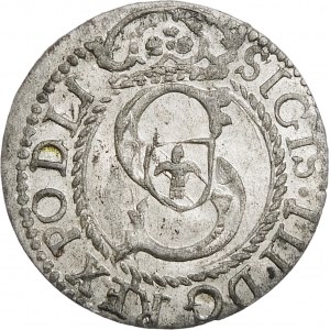 Zygmunt III Waza, Szeląg 1609, Ryga – 1609, PO D LI – wyśmienity