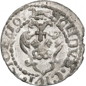 Zygmunt III Waza, Szeląg 1610, Ryga – 610, POLO – rzadki