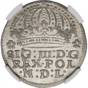 Sigismund III Vasa, Grosz 1612, Krakau - ∙1∙6∙1Z Rosette - schön