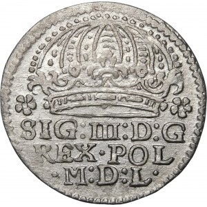 Sigismund III Vasa, Grosz 1612, Cracow - ∙1∙6∙1Z rosette