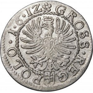 Sigismund III Vasa, Grosz 1612, Cracow - ∙1∙6∙1Z rosette