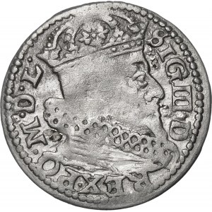 Sigismund III Vasa, 1626 penny, Vilnius - Pogo in shield