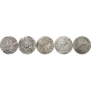 Sigismund III Vasa, Crown and Lithuanian pennies - set (item 5).
