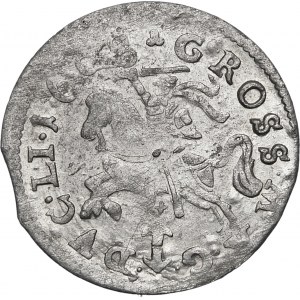 Sigismund III Vasa, 1608 penny, Vilnius