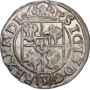 Zikmund III Vasa, polopřímka 1616, Bydgoszcz - Awdaniec - krásná