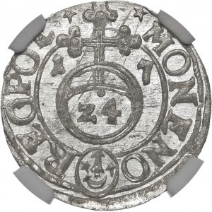 Sigismund III Vasa, Half-track 1617, Bydgoszcz - Sas in oval, PMD - exquisite
