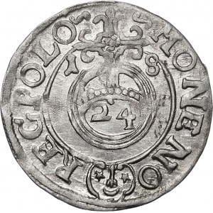 Žigmund III Vasa, poltopánka 1618, Bydgoszcz - Saský ovál - nádherný