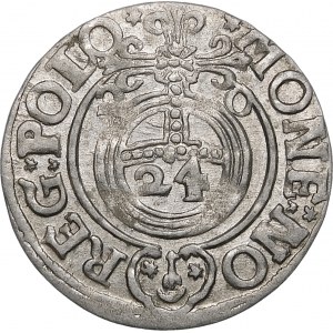 Sigismund III Vasa, Half-track 1620, Bydgoszcz - Sas in oval shield, 2-0