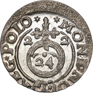 Zikmund III Vasa, Półtorak 1622, Bydgoszcz - Sas v oválném štítu - super