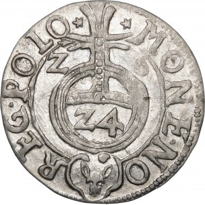 Zygmunt III Waza, Półtorak 1626, Bydgoszcz – Półkozic w tarczy owalnej