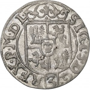 Sigismund III. Wasa, Halbspur 1626, Bromberg - Halbes Pferd in ovalem Schild