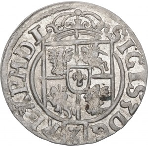 Zikmund III Vasa, polopostava 1622, Bydgoszcz - menší koruna - varianta - krásná