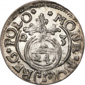 Sigismund III. Vasa, Halbspur 1623, Bydgoszcz - kleinere Krone - schön