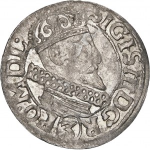 Sigismund III Vasa, 3 Kruciera 1616, Kraków - Awdaniec - varianta