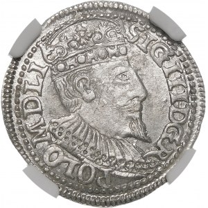 Zygmunt III Waza, Trojak 1596, Olkusz – nieopisany