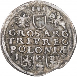 Sigismund III Vasa, Trojak without date, Poznań - very rare