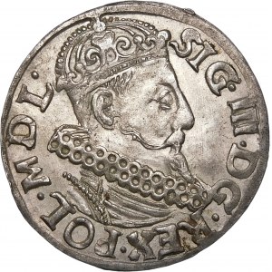 Sigismund III Vasa, Trojak 1619, Krakau - schön