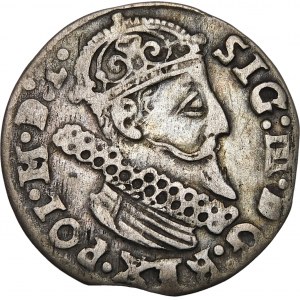 Sigismund III. Vasa, Trojak 1624, Krakau - Pogon ohne Degen