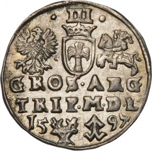 Sigismund III. Vasa, Troika 1597, Vilnius - schön