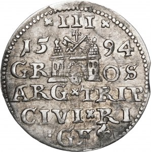 Sigismund III. Vasa, Troika 1594, Riga - LIV : - Variante