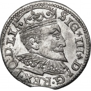 Sigismund III. Vasa, Trojak 1595, Riga - schön