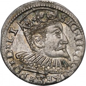 Zygmunt III Waza, Trojak 1597, Ryga – D x LI