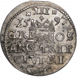 Sigismund III. Vasa, Troika 1597, Riga - D x LI