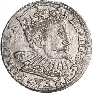 Sigismund III Vasa, Trojak 1597, Riga - D x LI - beautiful