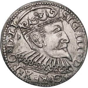 Zygmunt III Waza, Trojak 1597, Ryga – D : LI