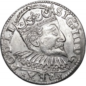Zygmunt III Waza, Trojak 1598, Ryga – D G