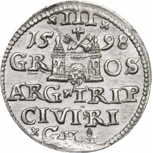 Sigismund III. Vasa, Troika 1598, Riga - D G