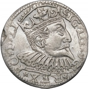 Zygmunt III Waza, Trojak 1600, Ryga – D G – rzadszy