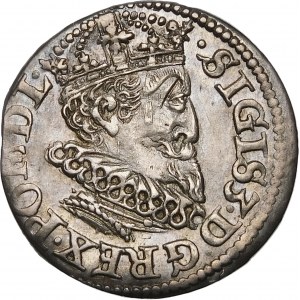 Zygmunt III Waza, Trojak 1619, Ryga – hybryda