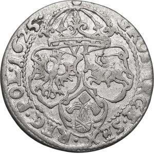 Zygmunt III Waza, Sixpence 1625, Krakau - Półkozic, POL