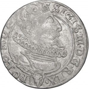 Zygmunt III Waza, Sixpence 1625, Krakow - Semicosic, POLO