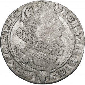 Zygmunt III Waza, šestipence 1626, Krakov - Semirozic - chyba M D G