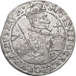Sigismund III Vasa, Ort 1623, Bydgoszcz - PRV M - crown without crosses