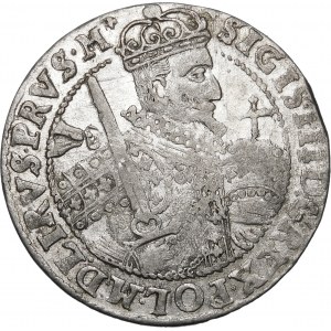 Sigismund III Vasa, Ort 1623, Bydgoszcz - PRVS M - double spirals