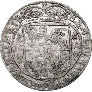 Zygmunt III Waza, Ort 1623, Bydgoszcz – PRVS M – podwójne spirale