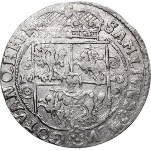 Zygmunt III Waza, Ort 1623, Bydgoszcz – PRVS M – spirale