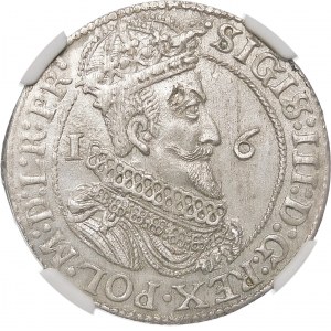 Sigismund III Vasa, Ort 1623, Gdansk - abbreviated date, PR