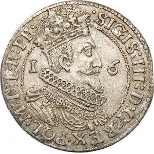 Zygmunt III Waza, Ort 1623, Gdańsk – skrócona data, PR – piękny