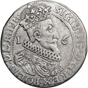 Sigismund III Vasa, Ort 1624/3, Danzig - durchgestochenes Datum, PR - Variante