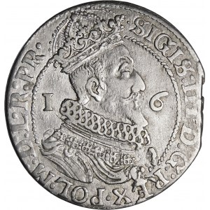 Sigismund III Vasa, Ort 1624/3, Danzig - durchgestochenes Datum, PR - Variante